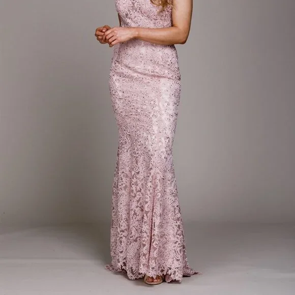 Scoop Neck Mermaid Shape Prom ACR015